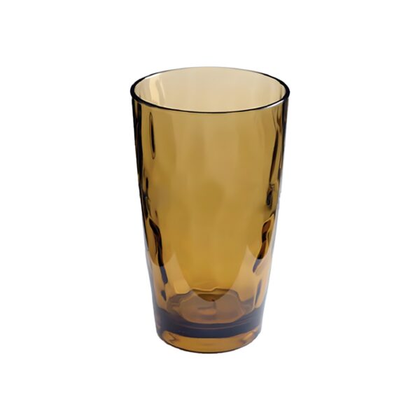 Polycarbonate pool highball glass Brown Diamond, 47 cl