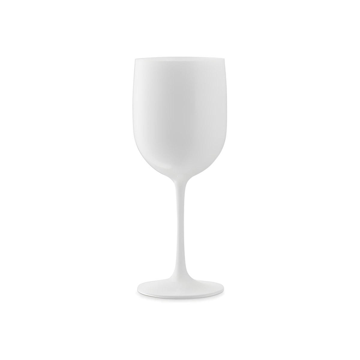 Ποτήρι 49.5cl Πισίνας Κρασιού PC Άσπρο PC1133W Άσπρο πολυκαρβονικό ποτήρι κρασιού πισίνας, 49,5 cl