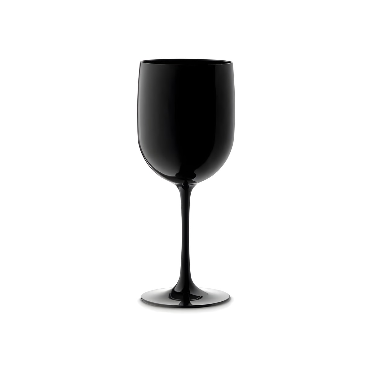 49.5cl PC Wine Pool Glass Black PC1133B Black polycarbonate pool wine glass, 49.5 cl