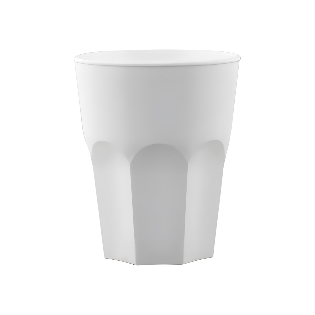 Lowball Glass 29cl Rox White FM-65 White polycarbonate Rox lowball glass, 29 cl