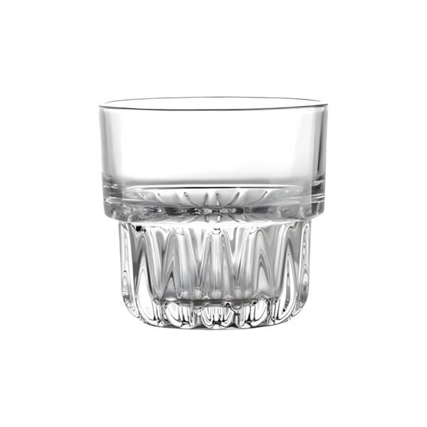 Χαμηλό γυάλινο στοιβαζόμενο ποτήρι, 26,6 cl