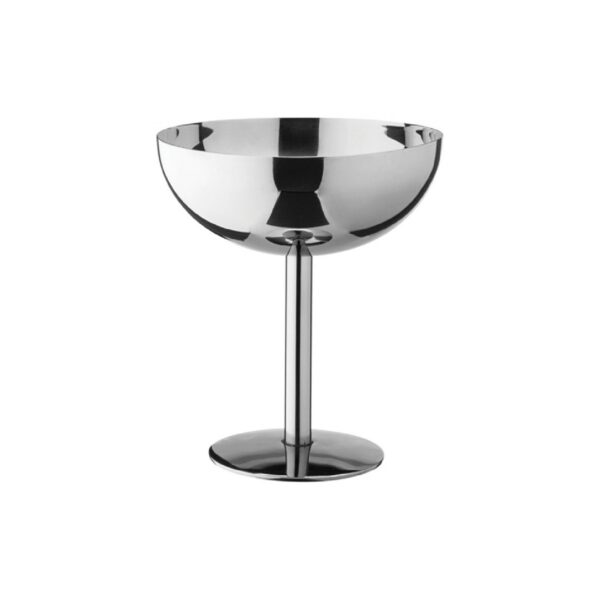 Stainless steel 18/10 coupe and ice cream glass, 200 ml