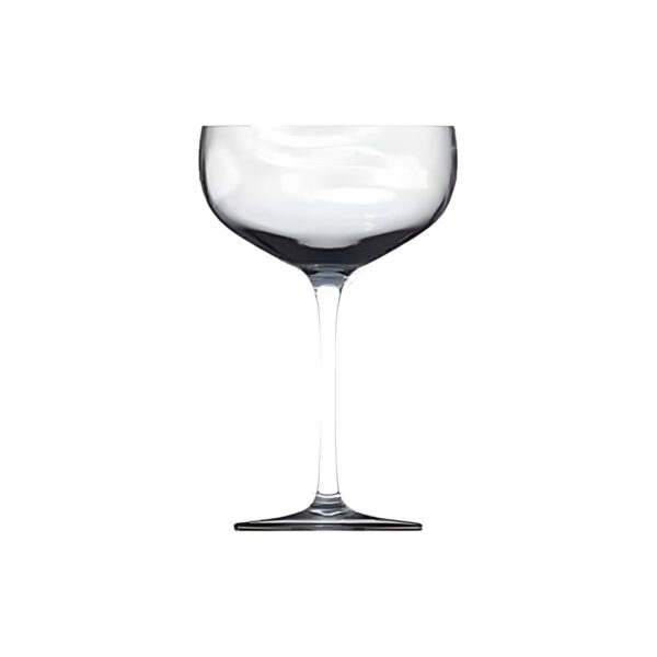 Vicrila Koshu toughened glass coupe, 24 cl