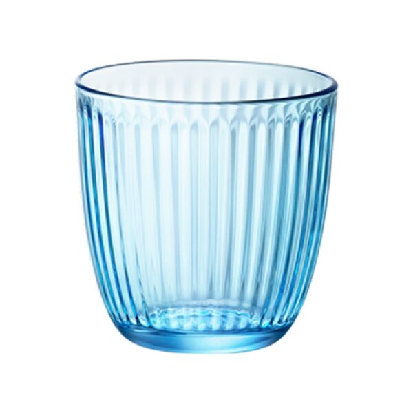 Χαμηλό γυάλινο μπλε ποτήρι Bormioli Rocco Line, 29 cl