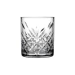 Pasabahce Timeless carved glass lowball glass, 20.5 cl