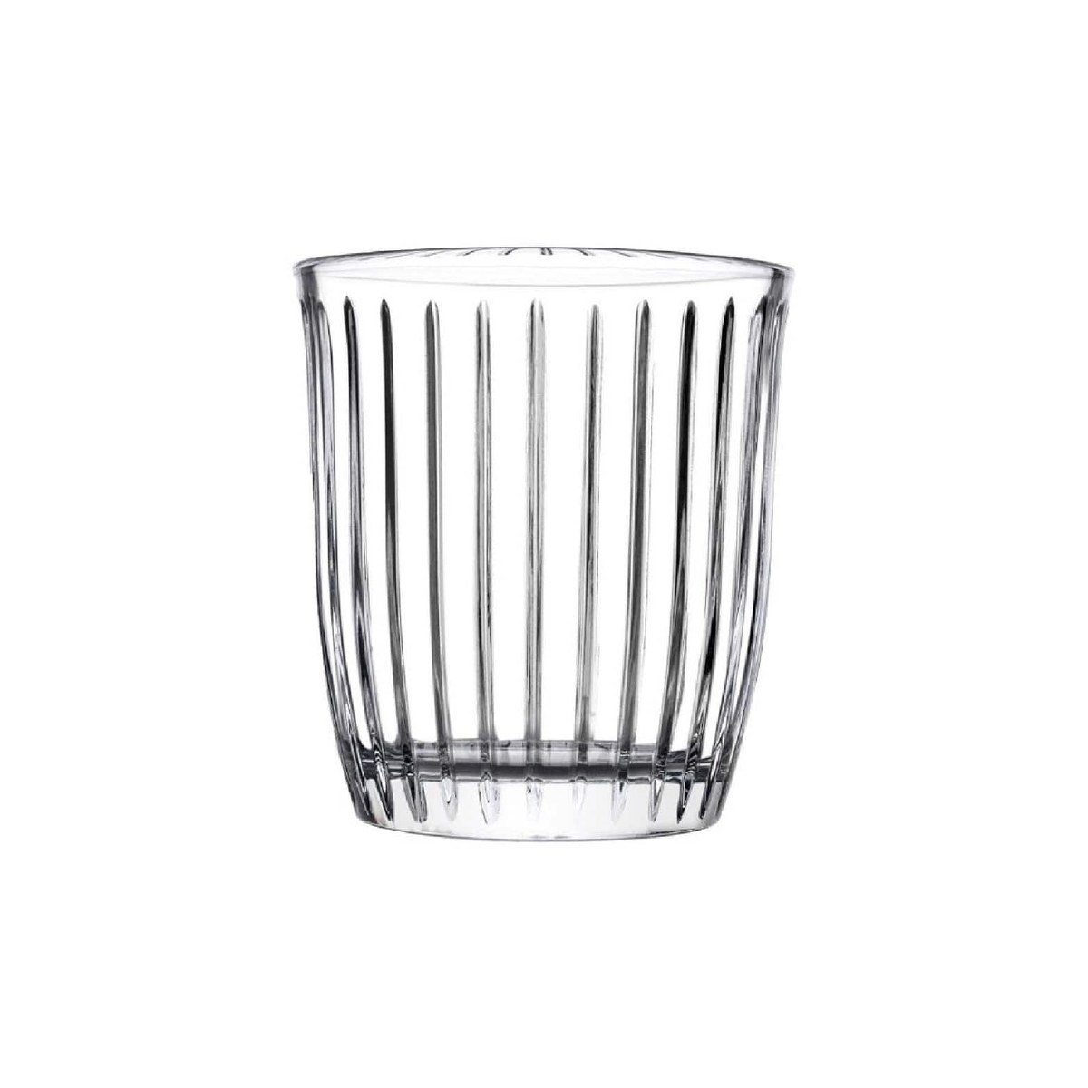 Glass Glass Low Carved 28cl Joy Pasabahce Joy low carved glass tumbler, 28 cl