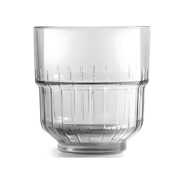 Χαμηλό γυάλινο ποτήρι Spirale σε Smoke Grey, 34,5 cl