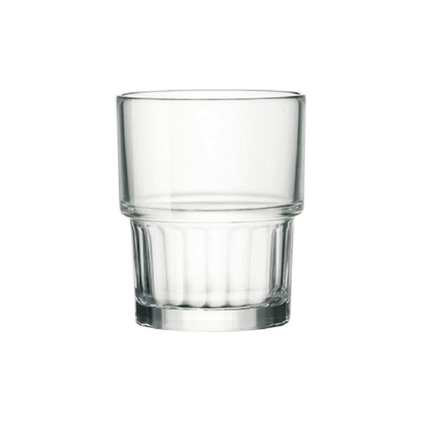 Χαμηλό γυάλινο στοιβαζόμενο ποτήρι Bormioli Rocco Lyon, 21 cl