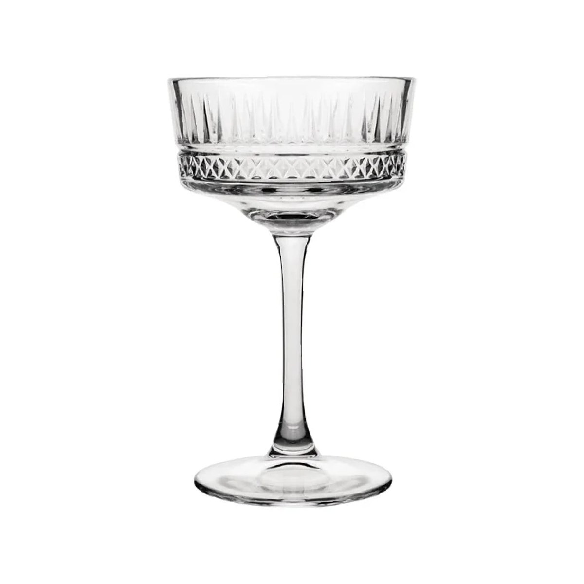 Etched Coupe Glass 27cl Elyz Elyz etched glass coupe glass, 27 cl