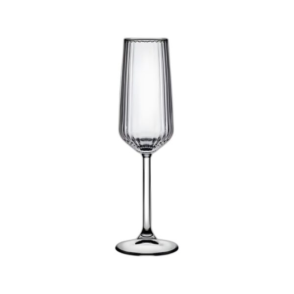 Lines glass champagne flute, 230 ml
