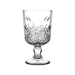 Pasabahce Timeless carved stemmed glass, 32 cl