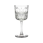 Pasabahce Timeless carved glass wine glass, 33 cl
