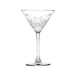 Pasabahce Timeless carved martini glass, 23 cl