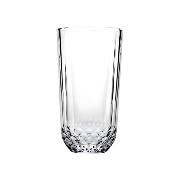 Pasabahce Diony carved glass highball glass, 34.5 cl