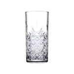 Pasabahce Timeless carved glass highball glass, 36.5 cl