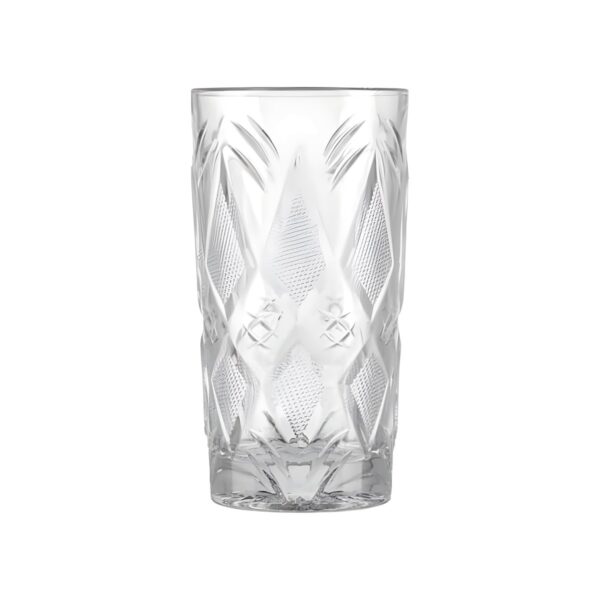 Uniglass Status carved highball glass, 48 cl