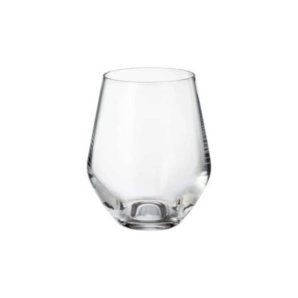 Χαμηλό κρυστάλλινο ποτήρι Crystal Bohemia Grus, 35 cl