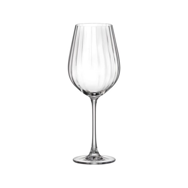 Κρυστάλλινο ποτήρι κρασιού Crystal Bohemia Columba Optic, 65 cl