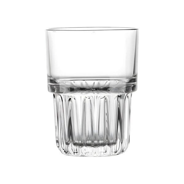 Γυάλινο στοιβαζόμενο ποτήρι σωλήνα, 34 cl