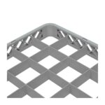 TEMNO Professional Glass Rack Extender 36 Compartments Grey 50x50cm - Image 3