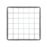 TEMNO Professional Glass Rack Extender 36 Compartments Grey 50x50cm - Image 4