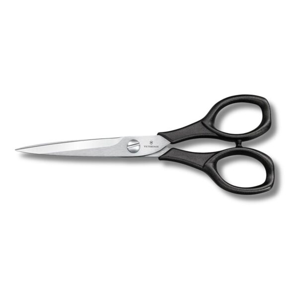 Ανοξείδωτο ψαλίδι γενικής χρήσης Victorinox με μαύρη λαβή, 16 εκ.