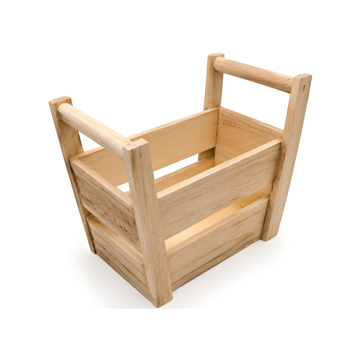 Rectangular Bread Box Wooden 21x15x16cm Rectangular wooden bread box, 21x15x16 cm