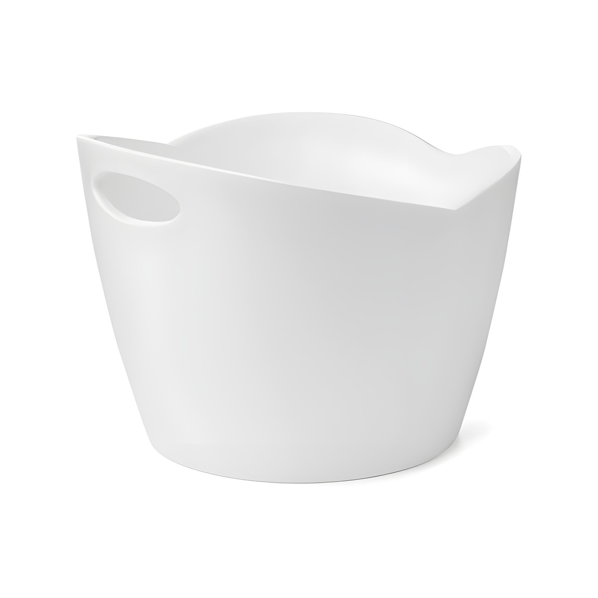 Σαμπανιέρα Ακρυλική FB 22 Άσπρη Bowl PC 30x30x22εκ Λευκή σαμπανιέρα μπολ από πολυκαρβονικό, 30x30x22 εκ.
