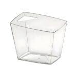 Transparent acrylic Palladio champagne cooler, 28x19x23 cm