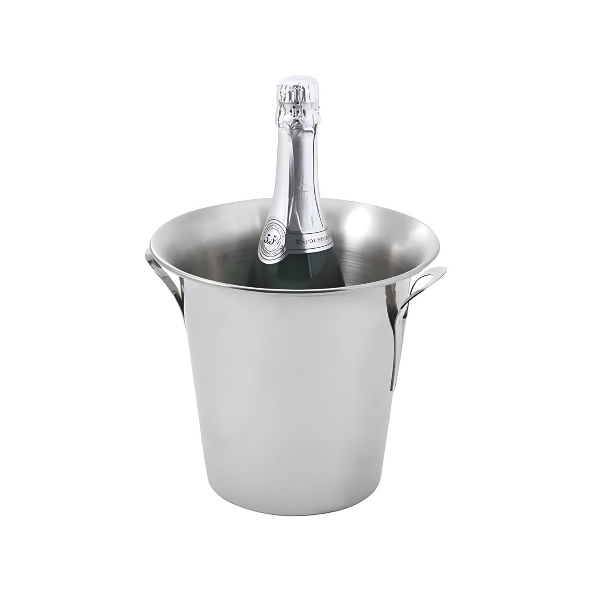 Champagne Tulip Stainless Steel 18/10 Matt 22×22cm 5lt Matt Tulip 18/10 stainless steel champagne bucket, 22x22 cm, 5 litre