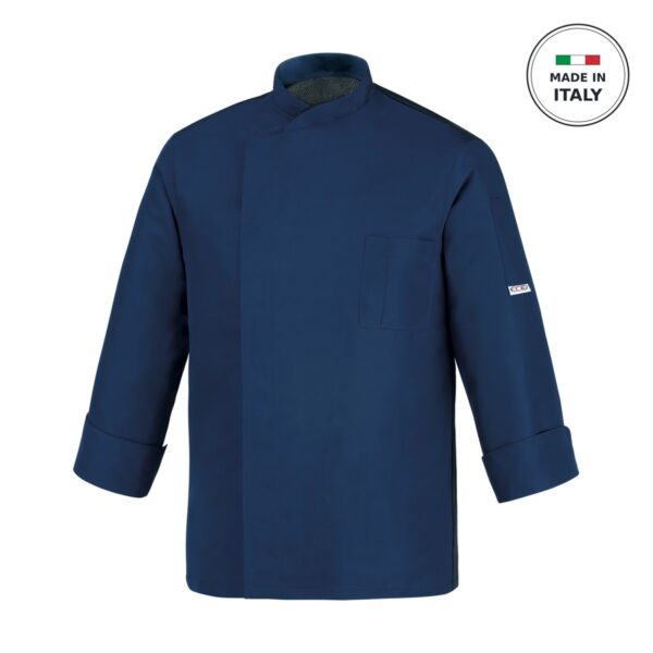 Σακάκι Σεφ EGOCHEF 100% Microfiber Ανδρικό Saylor με Μακρύ Μανίκι Ottavio LARGE