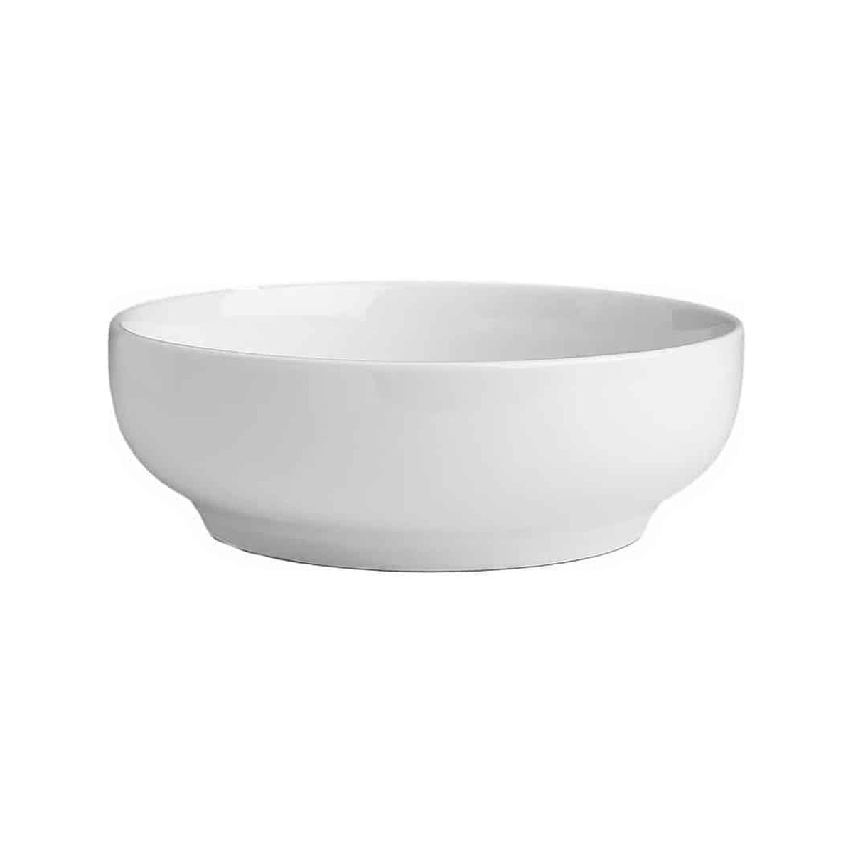 Porcelain Salad Bowl (2 Persons) 18cm 60-023518 Porcelain salad bowl for 2 persons, 18 cm diameter