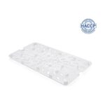 Polypropylene GN 1/1 food container drain grid, 53x32.5 cm