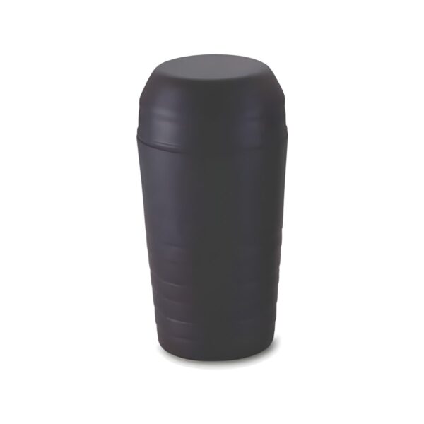 Μαύρο ματ ανοξείδωτο σέικερ 18/10 με σίτα, 800 ml