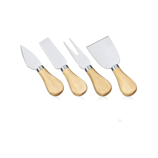 4-piece cheese knife set