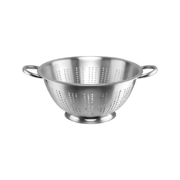 Deep 18/10 stainless steel colander, 31x16 cm