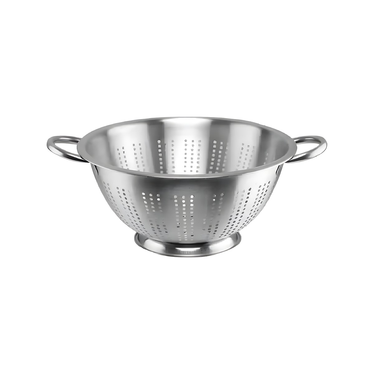Colander Deep Inox 18/10 41x18cm Deep stainless steel 18/10 colander, 41x18 cm