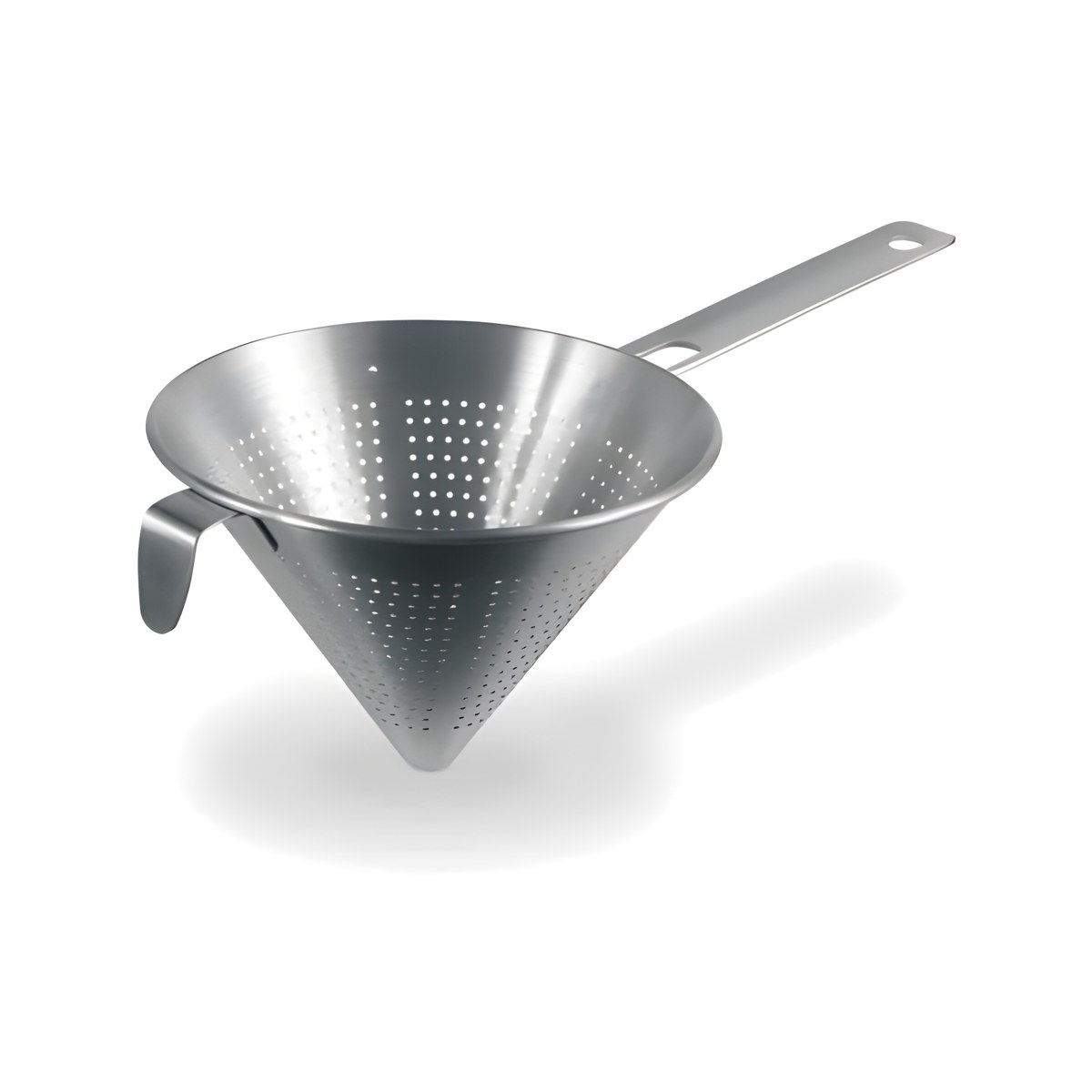 Chinois Strainer With Heavy Duty Handle 18cm Inox 18/10 CST18 Chinois strainer with heavy duty handle, 18/10 stainless steel, 18 cm