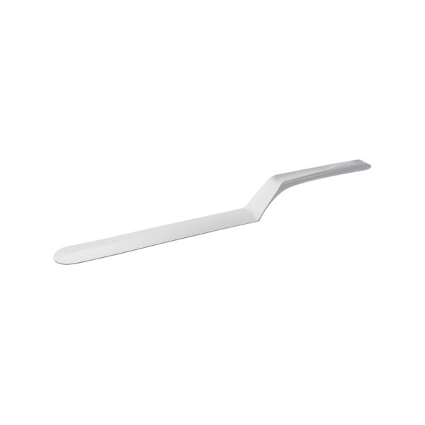 Martellato white cranked durable ABS spatula, 25 cm