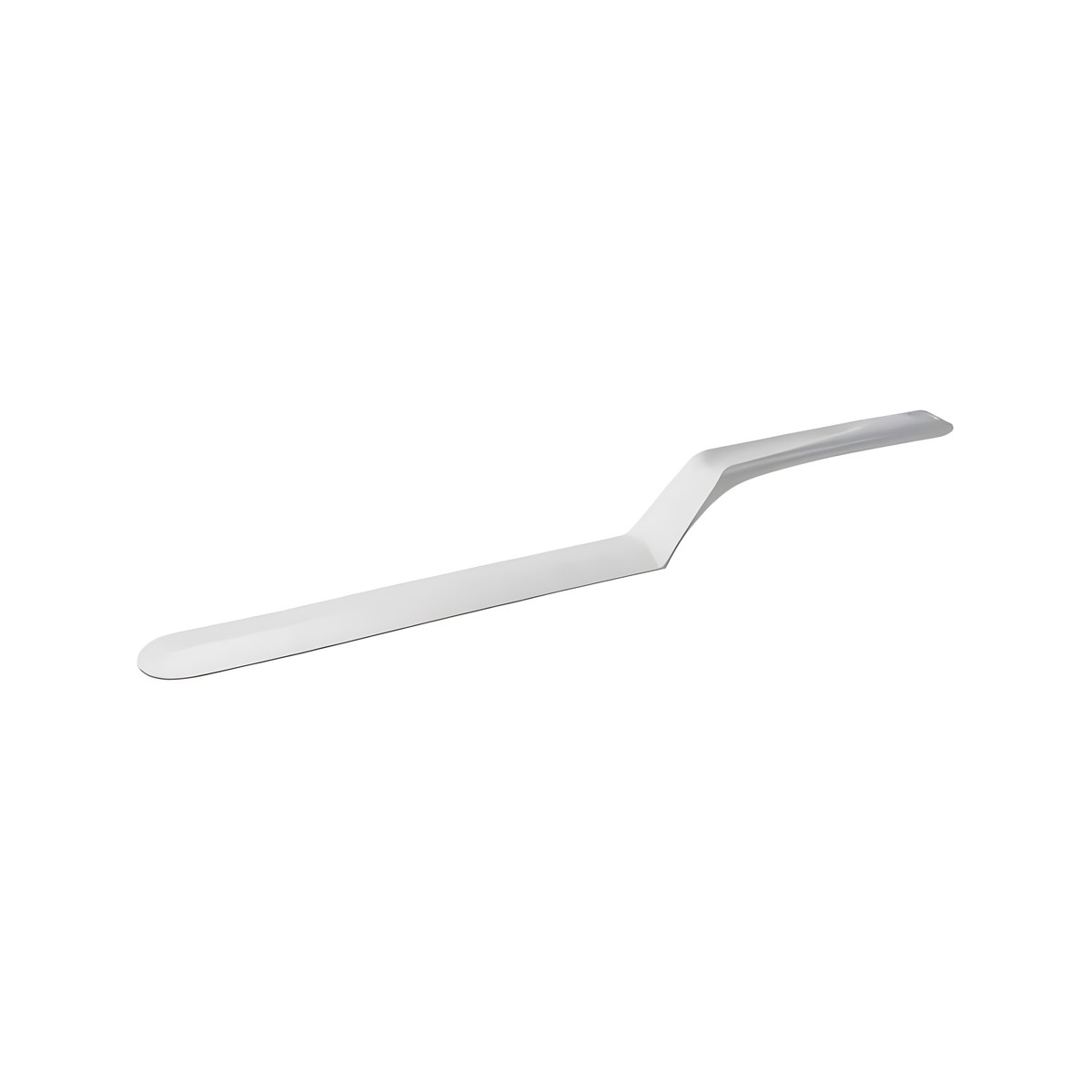 Split Spatula ABS Durability 25cm White Martellato Martellato white cranked durable ABS spatula, 25 cm