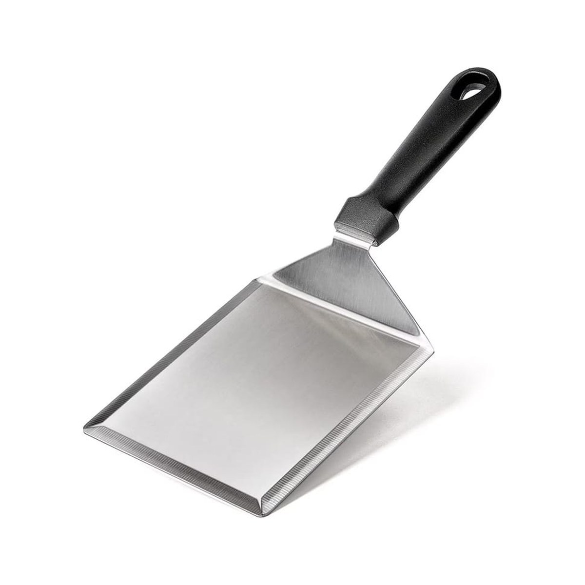 Offset Burger Spatula 18×13cm 3CR13 TEMNO Offset steel 3CR13 burger spatula, 18x13 cm