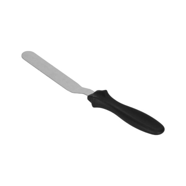 Offset flexible palette spatula made of 3CR13 steel, 13 cm