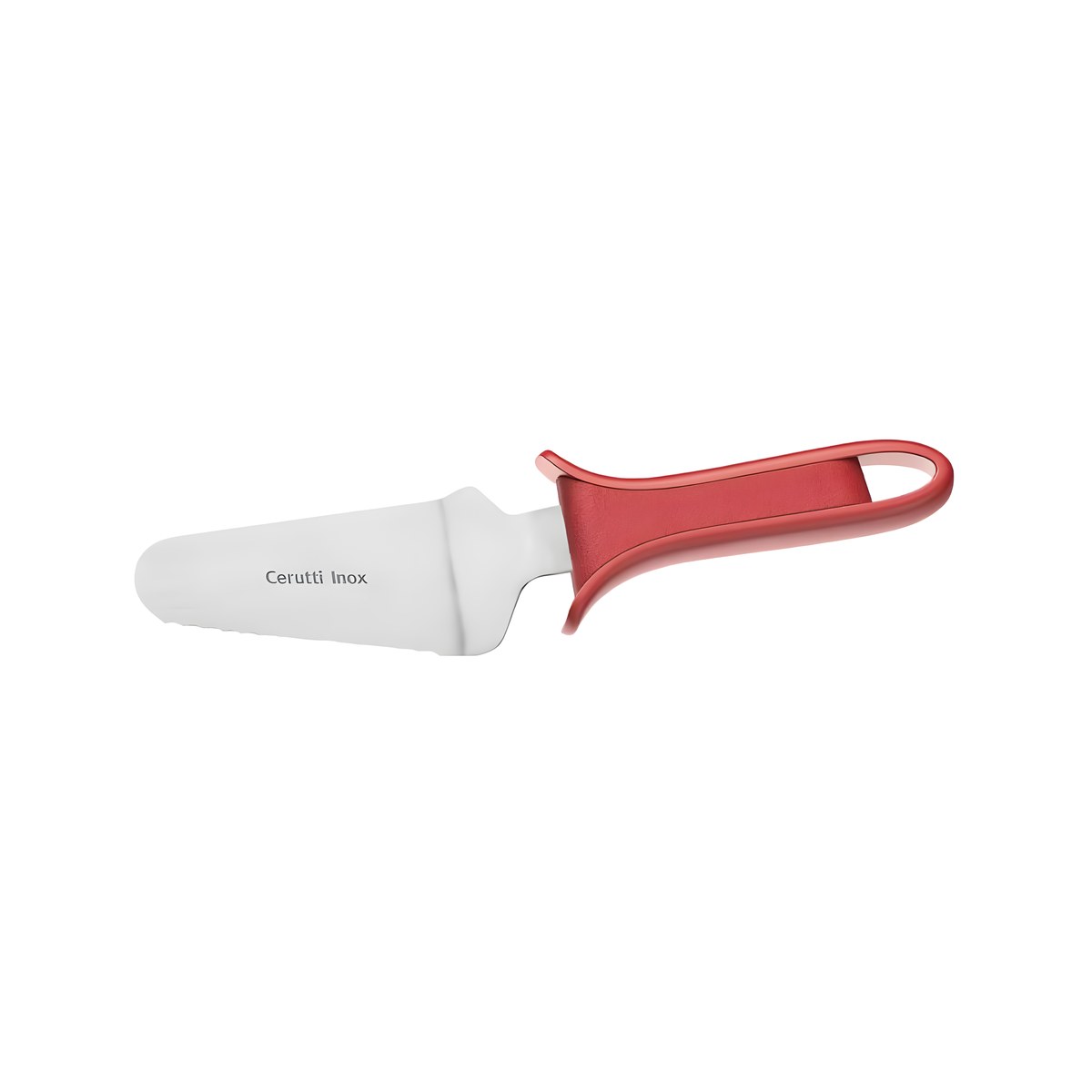 Triangular Spatula 14cm Inox 18/10 Cerutti 2765 Cerutti triangular spatula, 18/10 stainless steel, 14 cm