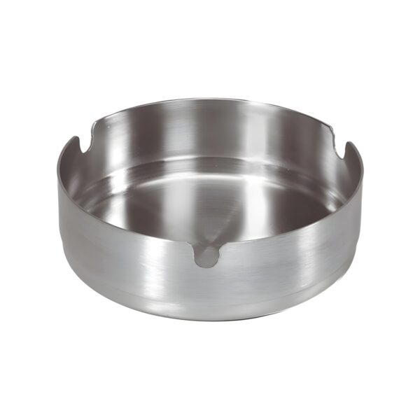 Stainless steel 18/0 ashtray, 8 cm