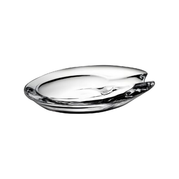 Nude Torcedor crystal cigar ashtray, 20x14x3 cm