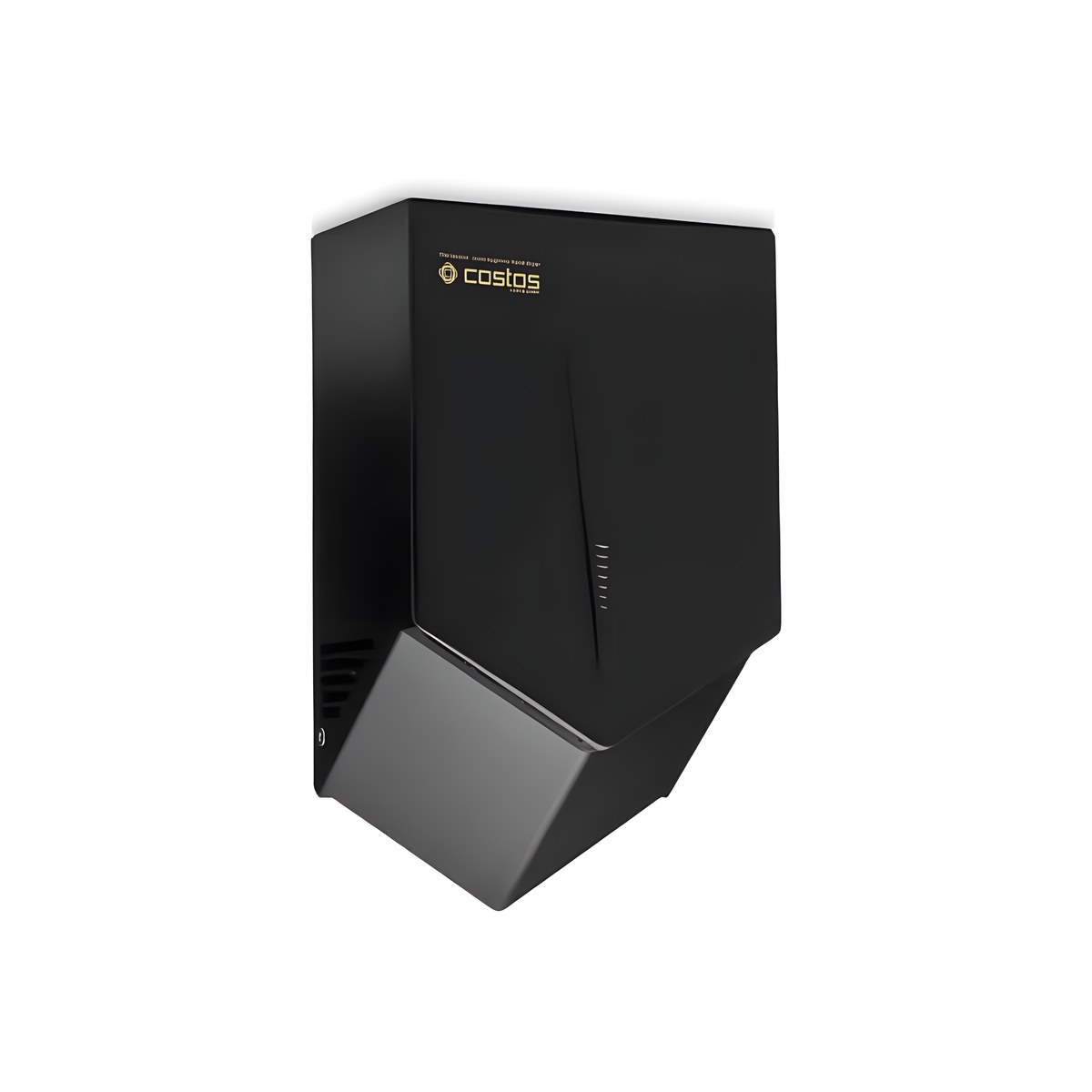 Hand dryer Matte Black V POWER 1500W V Power 1500 W hand dryer in matte black