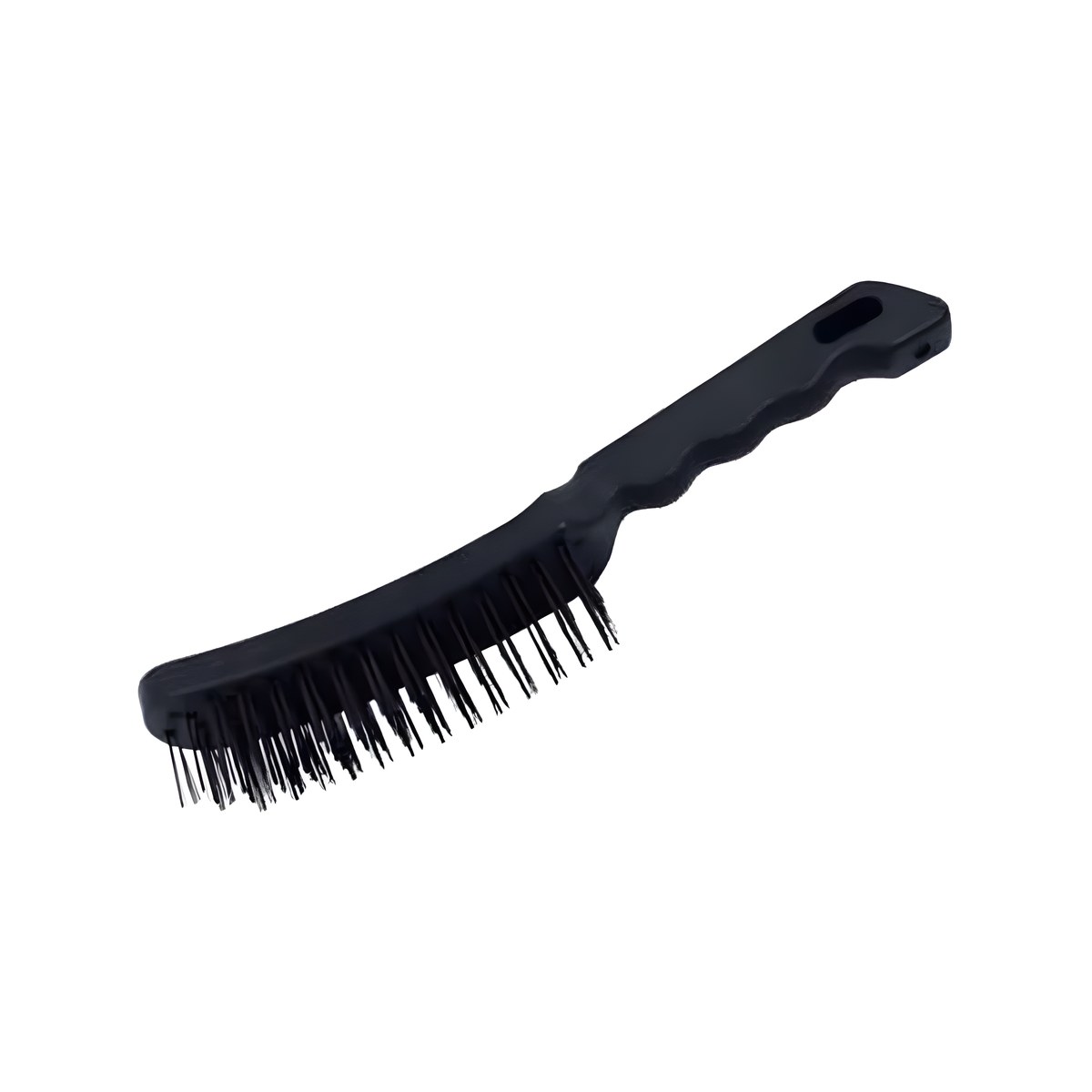 Grill Wire Brush With Plastic Black Handle T-31 Grill wire brush with black plastic handle