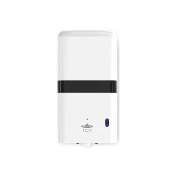 White foam soap dispenser, 600 ml, 12.5x8.5x24.1 cm