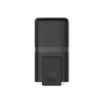 Black foam soap dispenser, 800 ml, 10.3x12.5x24.6 cm