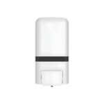 White cream soap dispenser, 1600 ml, 13.6x10.2x27.3 cm
